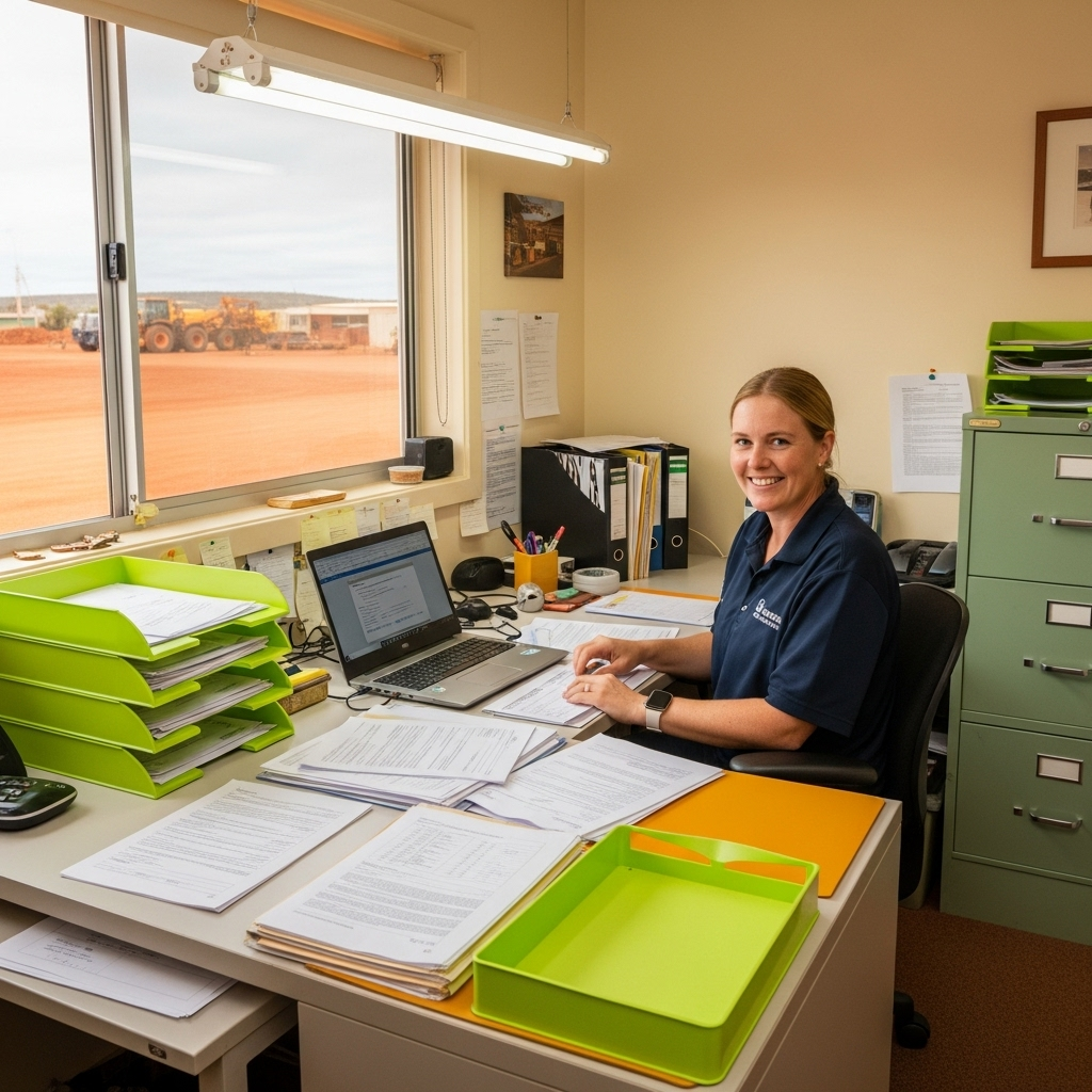 Rural bookkeepers office